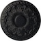 Ekena Millwork Colton Ceiling Medallion (Fits Canopies up to 4 3/4"), Hand-Painted Steel Gray, 15 3/4"OD x 1 1/2"P CM15CNSGS - alternate 1